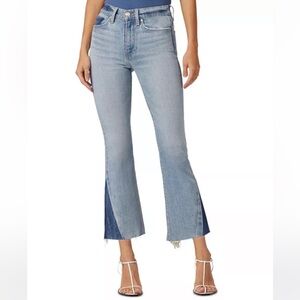 Hudson Barbara Ivy High Rise Bootcut Flare Ankle Denim Blue Jeans Size 25